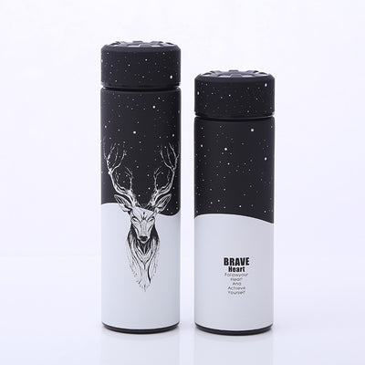 Taza Térmica de Acero Inoxidable Diseño Ciervo Starlight - Regalo Perfecto - Image 2