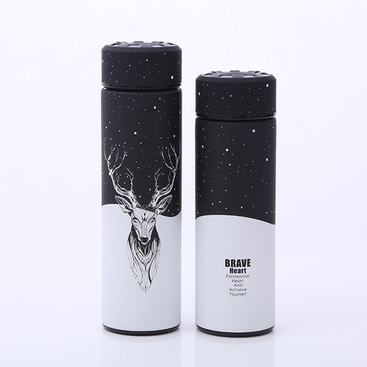 Taza Térmica de Acero Inoxidable Diseño Ciervo Starlight - Regalo Perfecto - Image 2