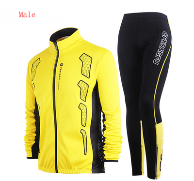 Jersey de Ciclismo Manga Larga para Hombre y Mujer - Conjunto Completo Otoño Invierno - Image 8