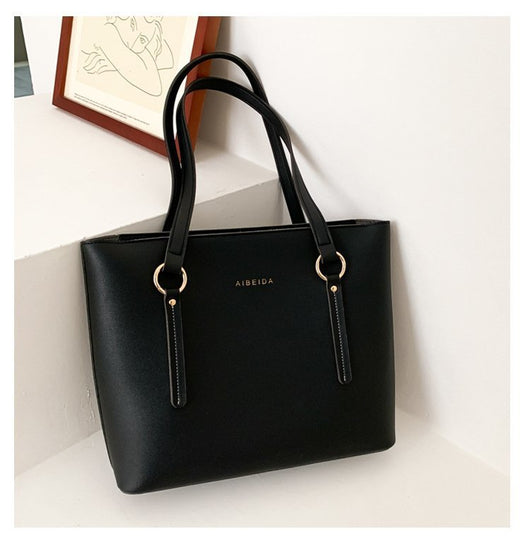 Bolso Tote Minimalista de Gran Capacidad - Diseño Versátil para Cualquier Ocasión - Image 8