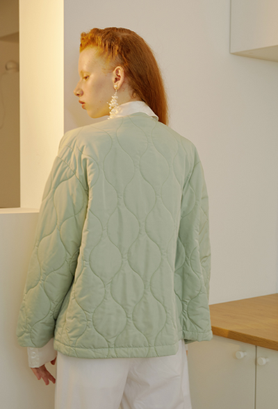 Chaqueta de Algodón con Estampado de Rosas para Mujer - Abrigo Cálido Otoño Invierno - Image 3