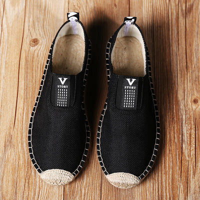 Zapatos Casuales de Lino Coreano - Image 5