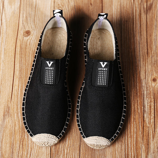 Zapatos Casuales de Lino Coreano - Image 5