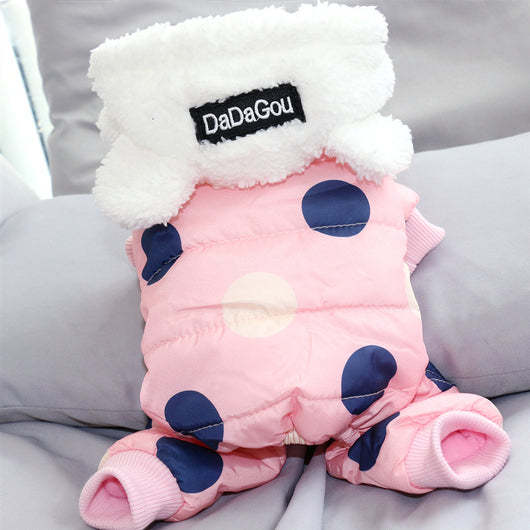 Abrigo Térmico de Algodón para Mascotas - Invierno y Otoño - Image 3