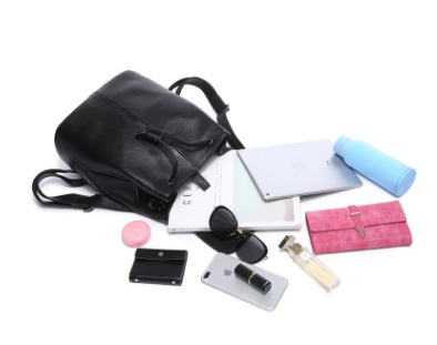Mochila de Cuero Genuino para Mujer - Estilo Coreano Casual - Image 5