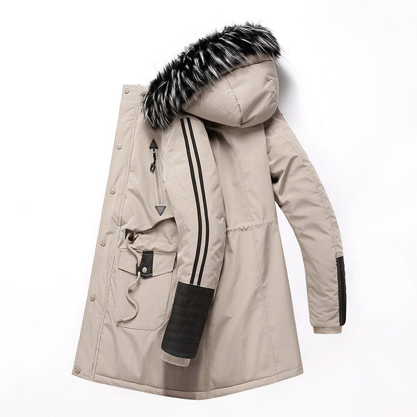 Chaqueta de Algodón con Capucha - Abrigo Cálido y Versátil