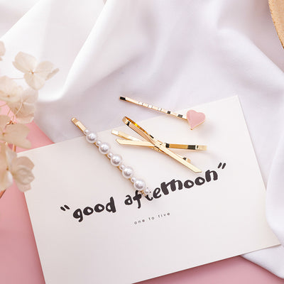 Pinza para el Pelo con Lazo y Corazón - Accesorio de Moda - Image 3
