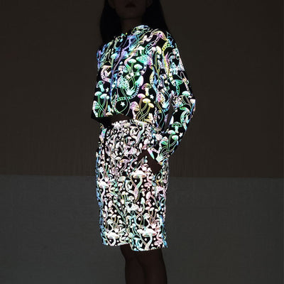 Sudadera Reflectante Hongos para Mujer - Image 3