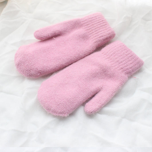 Guantes sin dedos de lana térmica para mujer invierno - Image 5