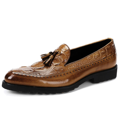 Zapatos de Vestir para Hombre con Borlas y Tallado Brock - Image 10