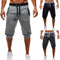 Pantalones de Jogging Colorblock de Cinco Puntos para Fitness