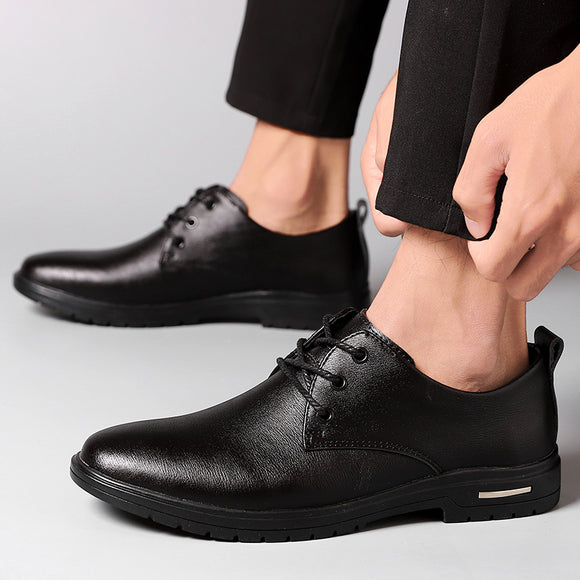 Zapato Casual Ejecutivo Británico de Cuero Premium