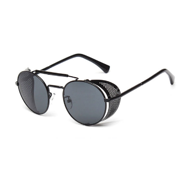 Gafas de Sol Steampunk Marrón Claro - Estilo Vintage Retro - Image 3
