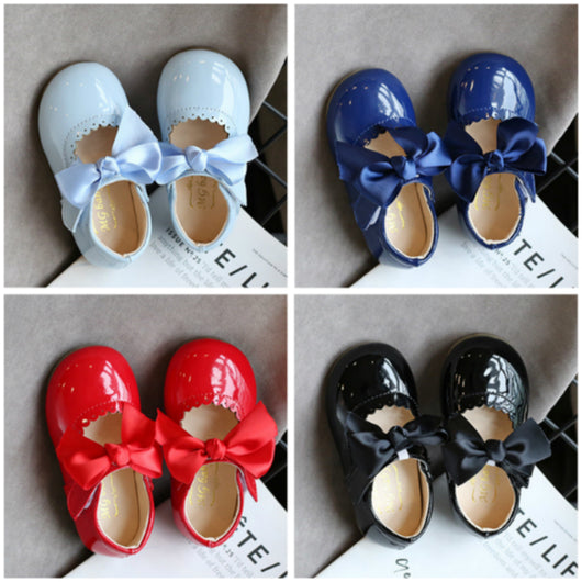 Zapatos de Cuero Infantiles Colores Pastel - Image 5