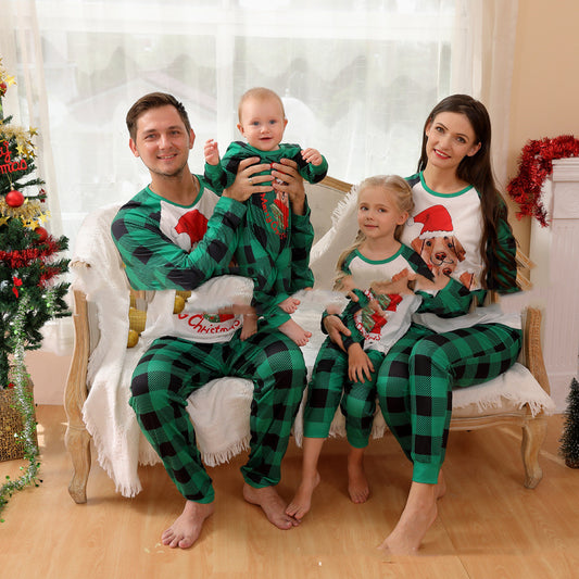 Pijamas Navideños Largos para Toda la Familia