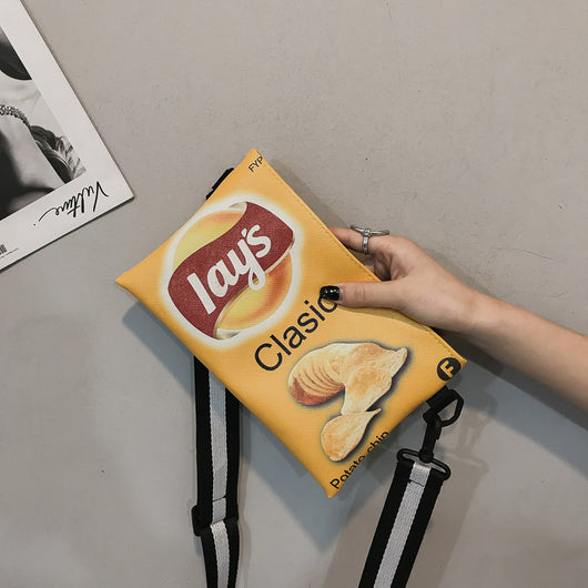 Bolsa Mensajero Lay's con Diseño de Lona - Edición Cute - Image 5