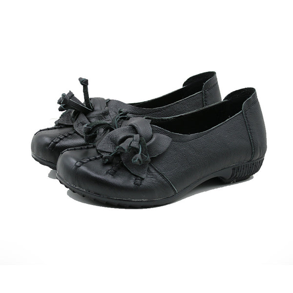 Zapatos Cómodos para Mamá con Suela Blanda y Diseño Floral