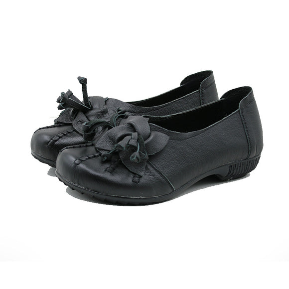 Zapatos Cómodos para Mamá con Suela Blanda y Diseño Floral