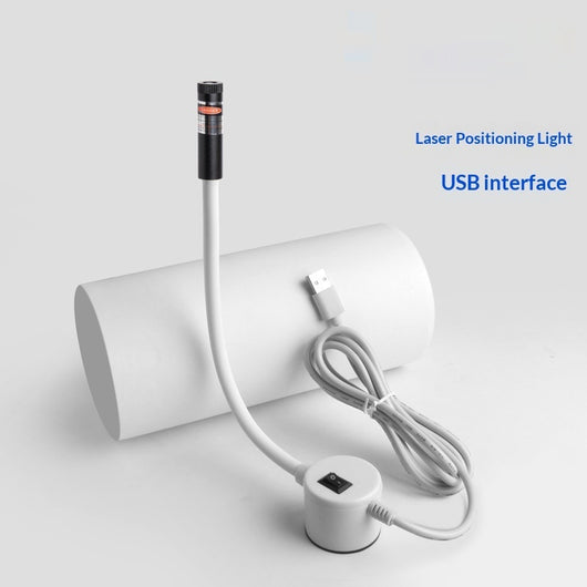 Puntero Láser Dual con Cama de Corte USB e Infrarrojo