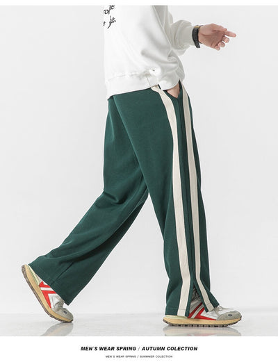 Pantalones Casuales Hombre Rayas Finas - Image 20