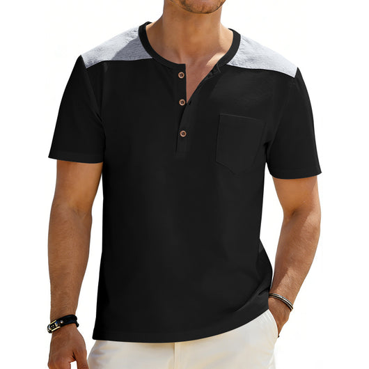 Camiseta Holgada Transpirable de Manga Corta para Hombre - Image 7