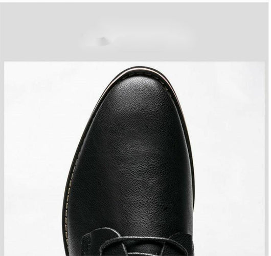 Zapatos Formales de Cuero para Hombre con Altura Interna Aumentada - Image 4
