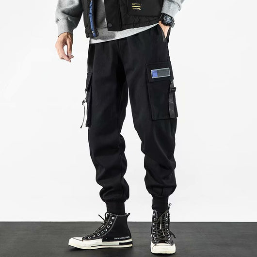 Pantalones Harem Corte Suelto Estilo Harlan para Hombre - Image 3