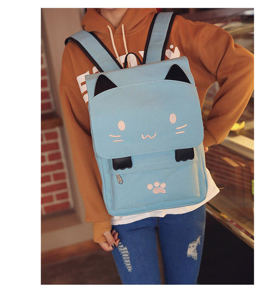 Mochila Escolar Gato Kawaii para Secundaria - Image 16
