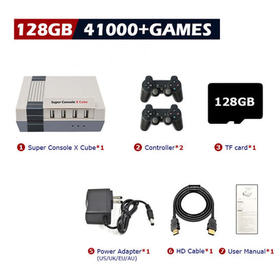 Consola Retro Clásica Roja y Blanca con 620 Juegos Integrados - Image 7