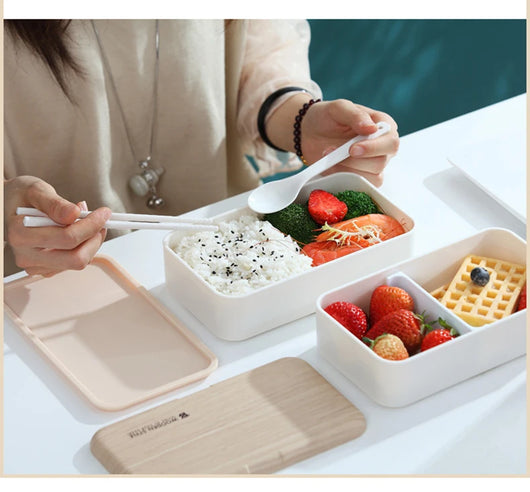 Lonchera Bento Japonesa Compartida para Oficina - Image 11