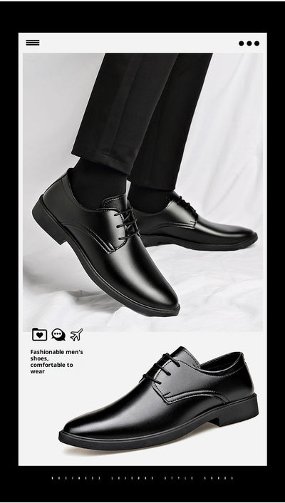 Zapatos de Cuero Casual-Formal Estilo Británico para Jóvenes - Image 16