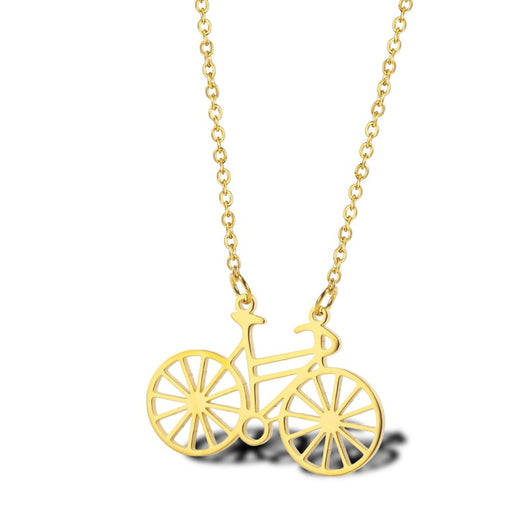 Collar Bicicleta Minimalista de Acero Inoxidable - Image 9