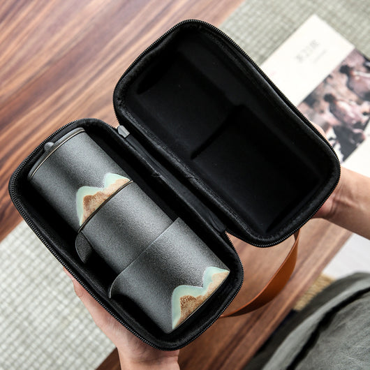 Juego de Té Automático Lazy Glaze - Portátil para Viajeros - Image 11