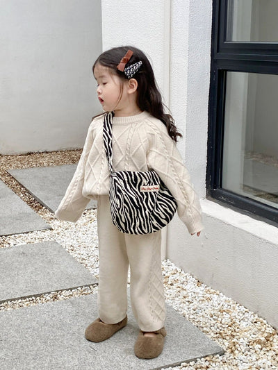 Conjunto Térmico Casual para Niña - Suéter y Leggings - Image 12