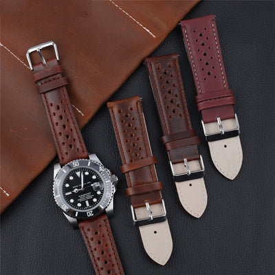 Correa de Reloj de Cuero Transpirable Versátil - Image 18