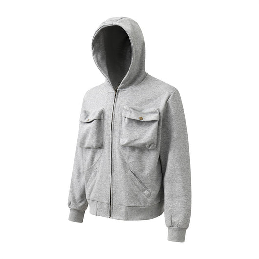 Suéter Hoodie Oversized para Hombre con Bolsillos de Diseño Dimensional - Image 22