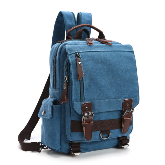 Bolsa de Pecho Cruzada de Lona para Viajes y Aventuras al Aire Libre - Image 7