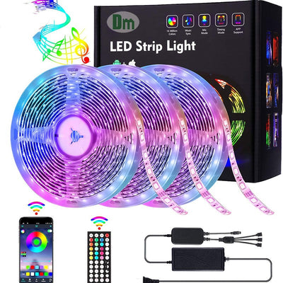 Barra LED Inteligente 12V con Control por Voz WiFi - Image 4