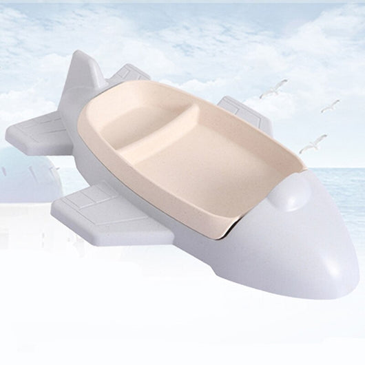 Plato Infantil con Diseño de Avión - Image 2