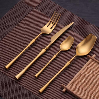 Juego de 4 Cucharas de Acero Inoxidable Premium - Image 3