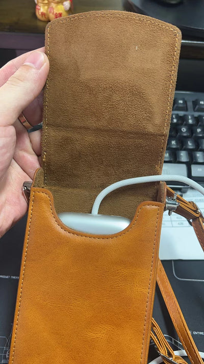 Funda de Cuero Premium para Vision Pro - Maletín Portátil de Protección - Image 6