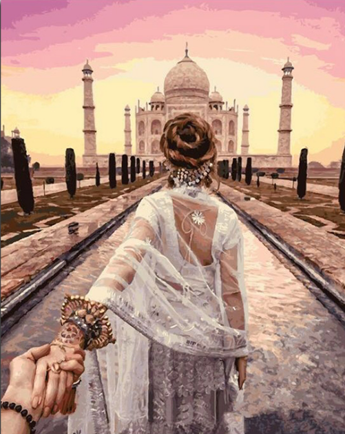 Pintura por Números - Retrato de India