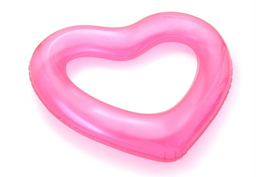 Flotador Corazón Gigante 120cm - Colchoneta Inflable de Piscina Premium - Image 6