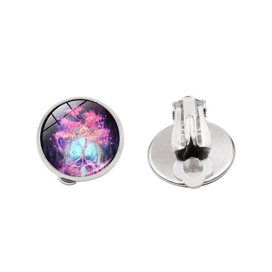 Aretes Árbol de la Vida con Gema Brillante - Image 28