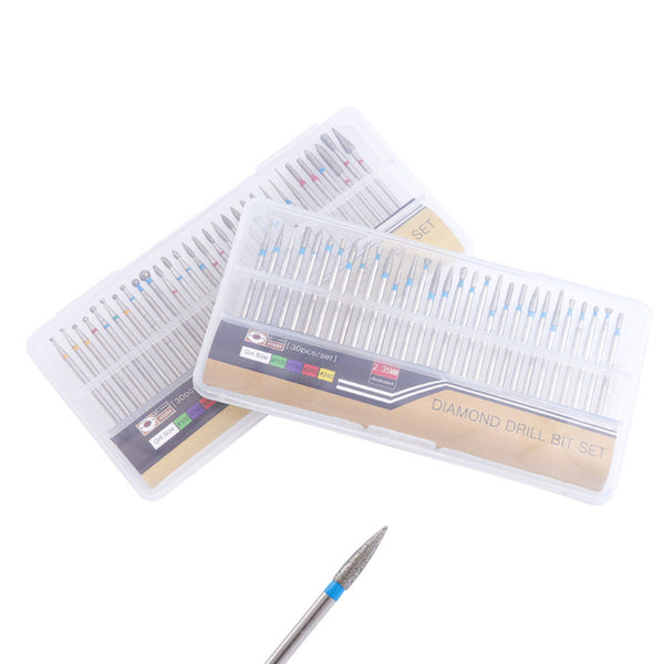 Set de 30 Puntas de Diamante para Pulir y Lijar - Herramienta Profesional de Aleación