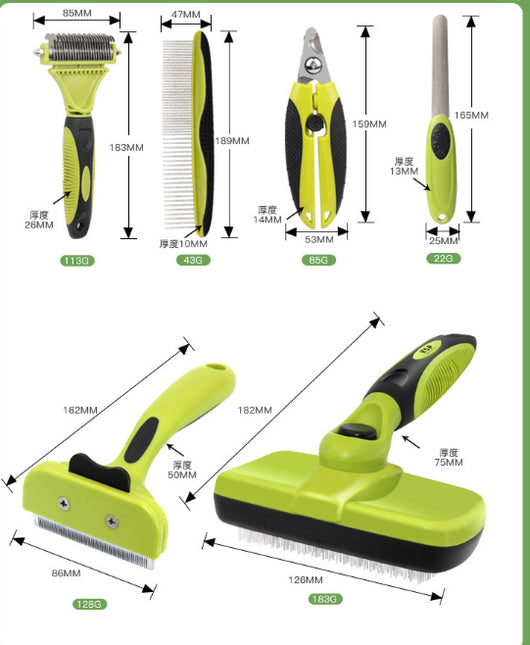 Kit Completo de Peine Desmarañador para Mascotas - Image 13