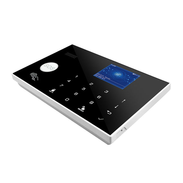 Sistema de Alarma Inteligente WiFi y GSM con Botón Táctil
