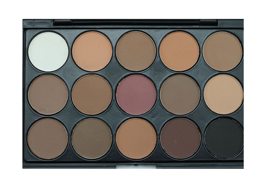 Paleta de Sombras 15 Colores Tierra - Maquillaje Ahumado Profesional - Image 2