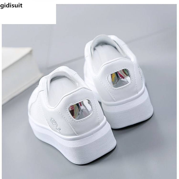 Zapatos Deportivos con Paneles de Malla para Mujer - Comodidad Verano