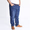Jeans Talla Grande Cintura Elástica Holgados Modernos